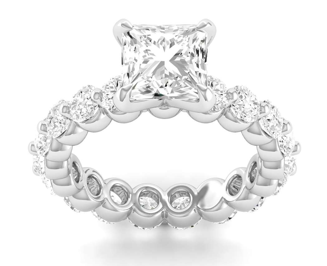Full Eternity Shank Ring - Princess Center | JRE18025S