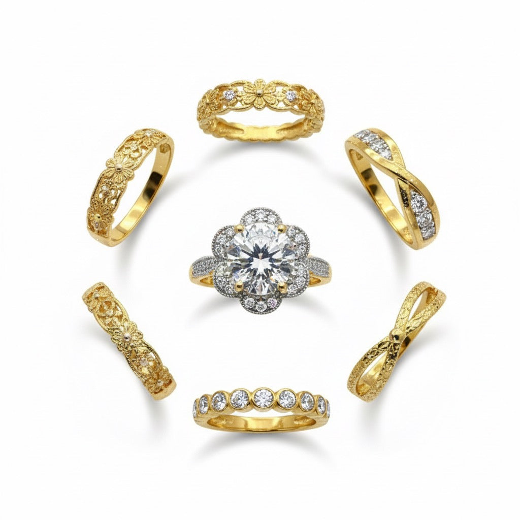 Gold Ring Collection
