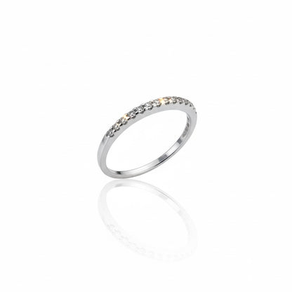 18ct White Gold Eternity Ring