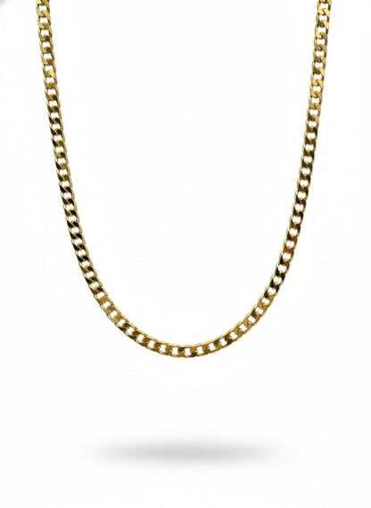 9ct Solid Gold Cuban Link Chain