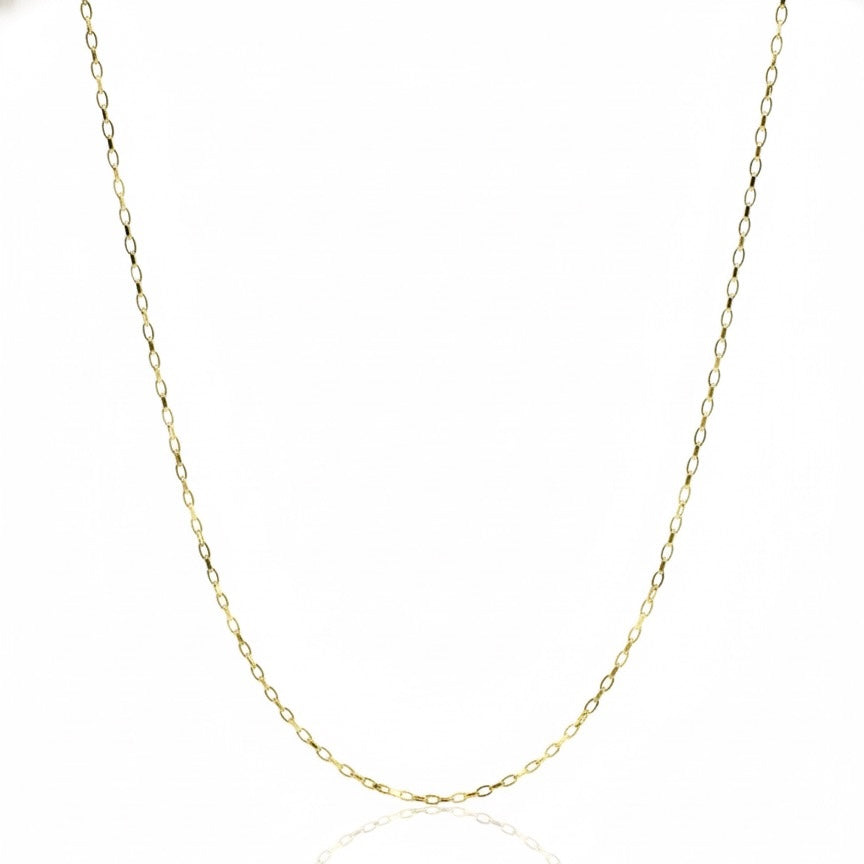 9ct Box Long Link Chain