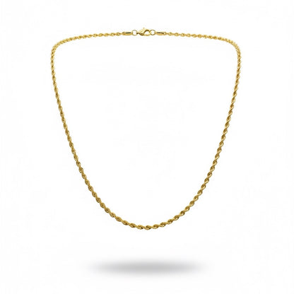 18ct Solid Gold Rope Chain