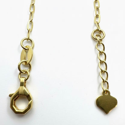 22ct Italian Heart Bracelet