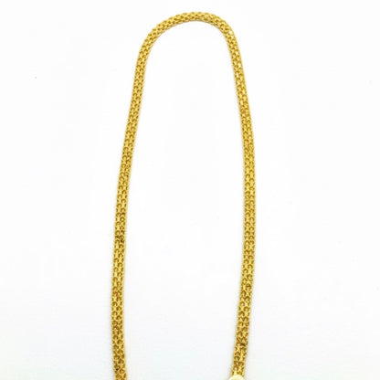 22ct Diamond Cut Flat Bracelet