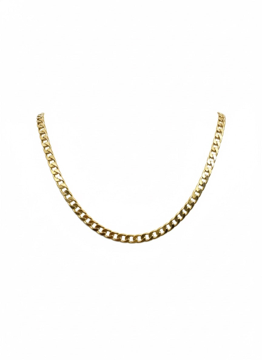 9ct Solid Gold Cuban Link Chain