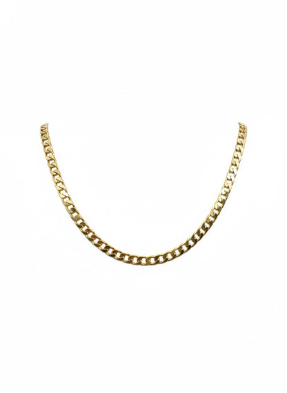 9ct Solid Gold Cuban Link Chain