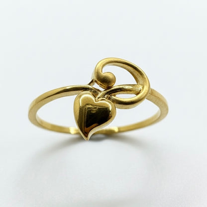 22ct Hand Made Heart Ring