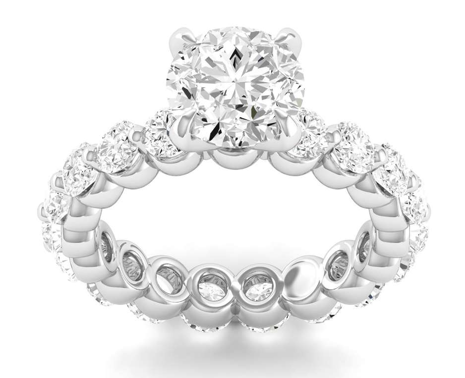 Full Eternity Shank Ring - Round Center | JRE17985S
