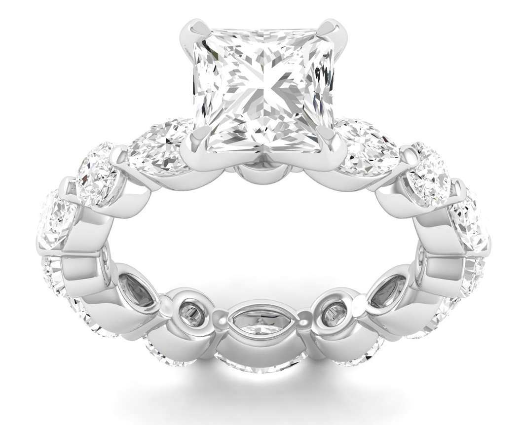 Full Eternity Shank Ring - Princess Center | JRE180450